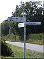 Roadsign on Barford Road