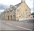 A terrace of four stone-built house in King Street, Huntly