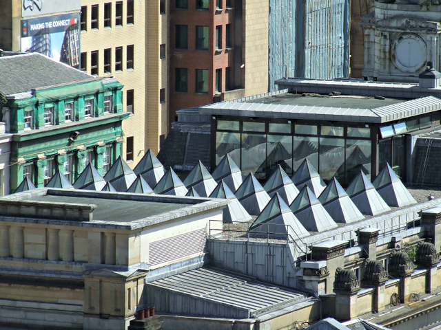 Glasgow rooftops - the GOMA