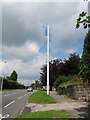 Vodafone mast on Crewe Road, Wheelock