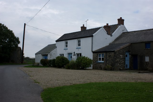 Y Wern farmhouse