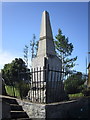 The war memorial  at Kames