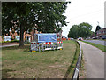 Mysterious enclosure, Langley Drive,  Langley Green, Crawley