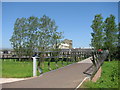 Walkway at Ballymoney Station