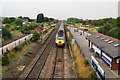 Fast train going south at Thirsk