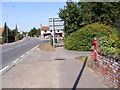 B1332 Norwich Road & Duke of York Victorian Postbox