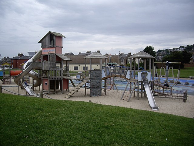 Adventure playground on Castle Green