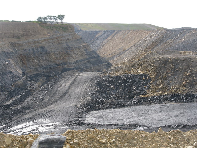 Broken Cross Muir Opencast Coal Mine © G Laird :: Geograph Britain and ...