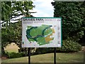 Park Map, Graves Park, Meadowhead, Sheffield - 1