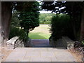 Steps to the Putting Green, Graves Park, Meadowhead, Sheffield