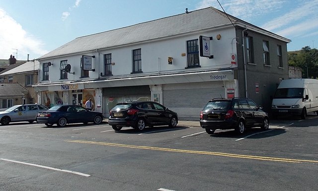 Nisa Local and Georgetown post office, Tredegar