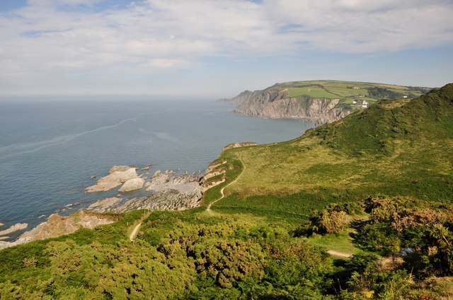 North Devon : Coastal Scenery © Lewis Clarke cc-by-sa/2.0 :: Geograph ...