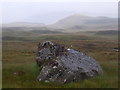 NN4662 : Large erratic  below Coire a' Ghiubhais west of  Loch Ericht by ian shiell