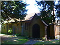 The northern elevation of the church at Richings Park