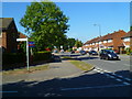 Junction of Denny Road with Trelawney Avenue