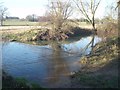 River Rib at ford near Revels Croft Farm