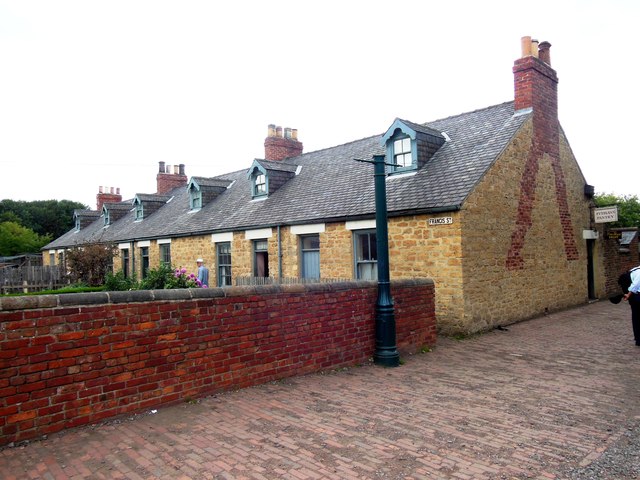 Francis Street Miners Cottages Beamish C Bill Henderson Cc By