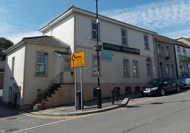 Central Chambers for sale, Tredegar © Jaggery :: Geograph Britain and ...