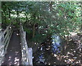 Footbridge over Dulas Brook, Builth Road