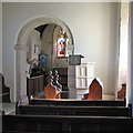 Coln Rogers: St Andrew - nave and chancel arch