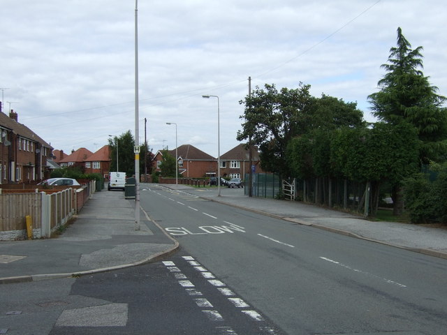 Park Hall Road, Mansfield Woodhouse © JThomas :: Geograph Britain and ...