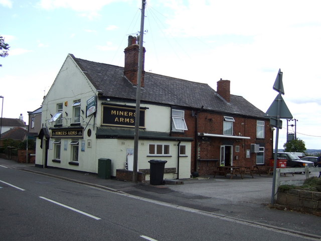 The Miners Arms pub, Brimington Common © JThomas :: Geograph Britain ...