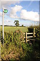 Stile and footpath