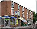 Bingham - shops in north-west corner of Market Square