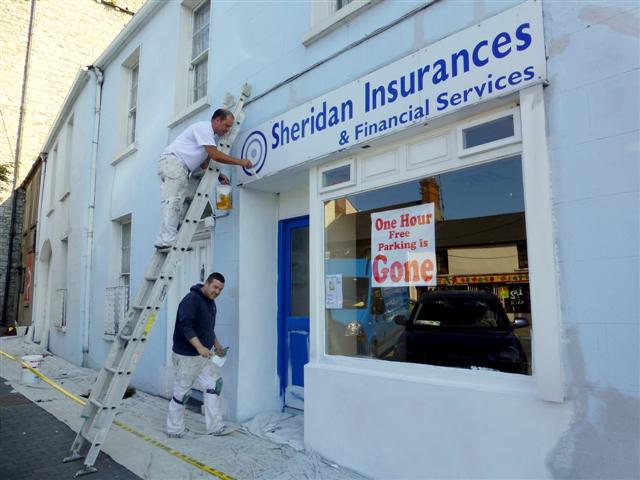 Painters at work, Ardee
