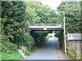 Rail overbridge on the old Solway Junction Railway