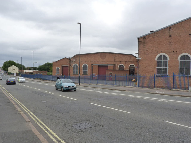 Former trolleybus depot, Osmaston Road © Alan Murray-Rust :: Geograph ...