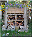 Insect Hotel, Findhorn Foundation