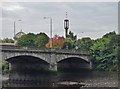 The A8 crosses the Clyde