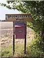 TM3873 : Brookside Farm, Walpole sign by Geographer