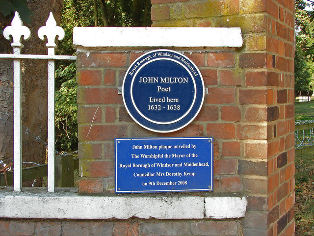Blue plaque, Berkyn Manor Farm