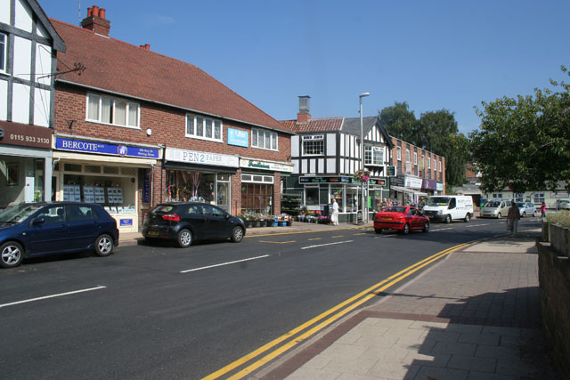 Main Road, Radcliffe on Trent © Kate Jewell cc-by-sa/2.0 :: Geograph ...