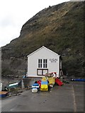 NZ7818 : Staithes Harbour Office by JThomas