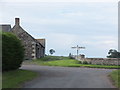 Road junction, Branxton Moor