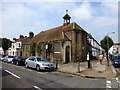 TQ2771 : Former St Swithun's Church on the corner of Kellino Street and St Cyprian's Streets by PAUL FARMER