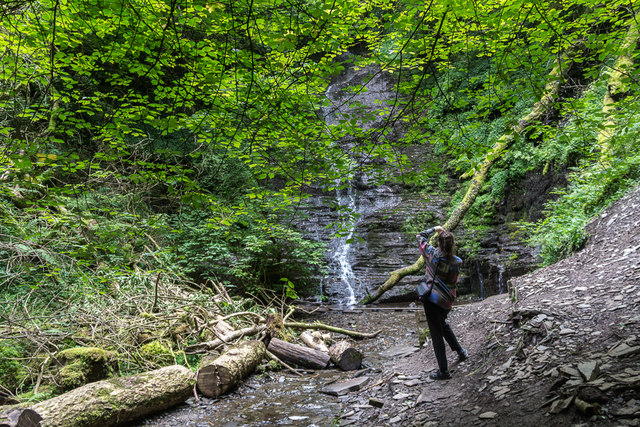 Water Break Its Neck Waterfall © Christine Matthews cc-by-sa/2.0