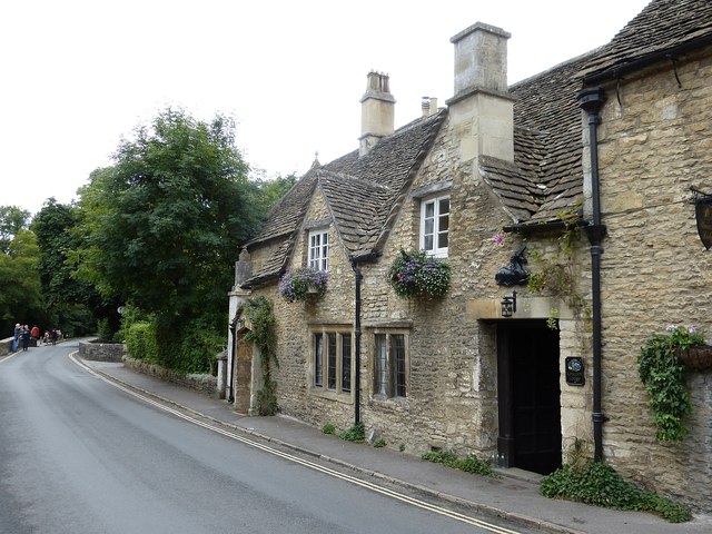 Castle Combe - The Street, southern end