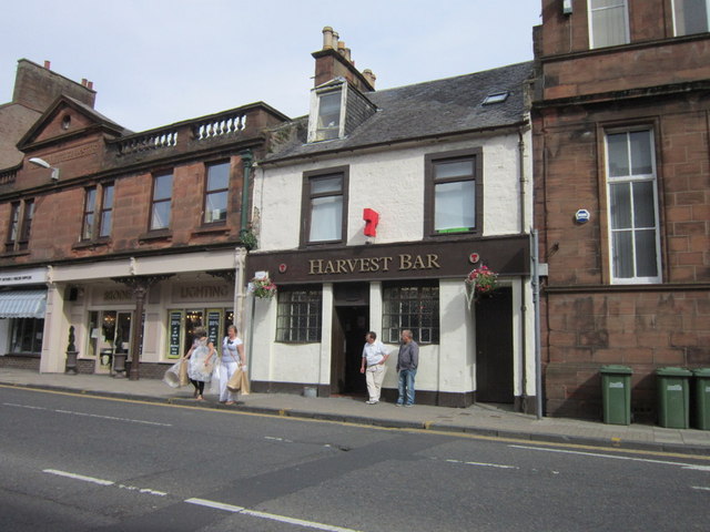 The Harvest Bar on Main Street, Ayr © Ian S :: Geograph Britain and Ireland