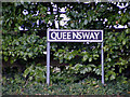 Queensway sign