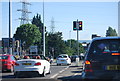 Traffic lights, A349