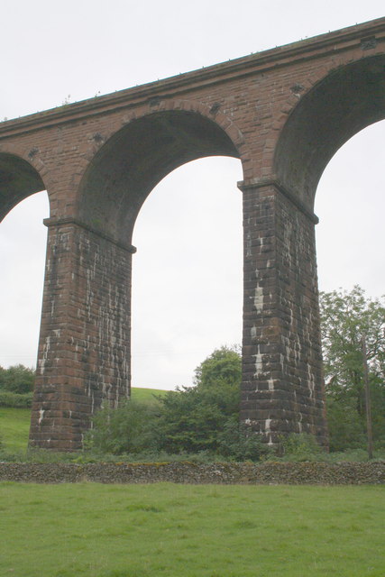 Part of the Lowgill Viaduct