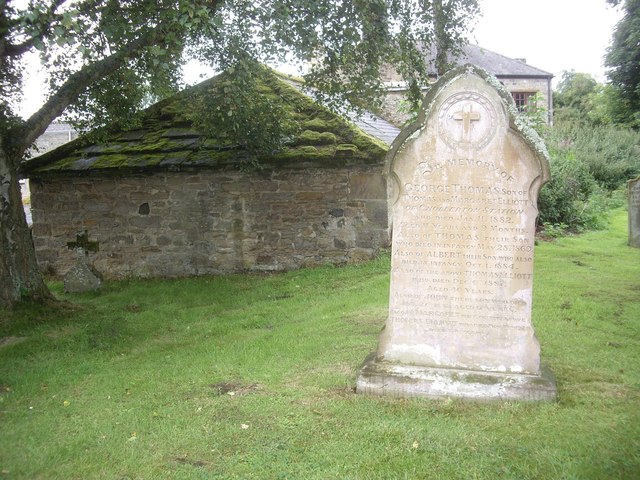 St Giles' churchyard, Chollerton