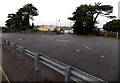 Exit from the railway station car park to Station Road, Pembroke