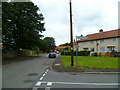 Looking west at the junction of Hesa and Manor Roads