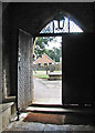 Tysoe church: through the south door