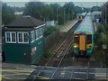 Overlooking Hampden Park station